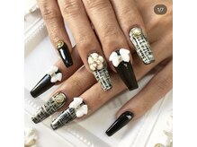 ジェルメ(germer)/ブラック×ツイードのスカルプ！