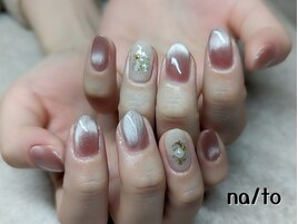 マグネットネイル×アート