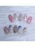 ハンドネイル☆オフ込☆定額ネイルコース【C】9000円リピーター様は+500円