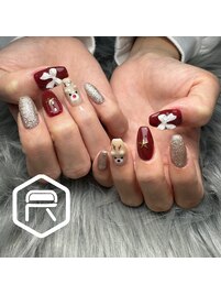 クリスマスネイル