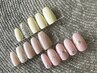 【Ami限定/ハンド】ワンカラー＋2本アート ¥4400/パラジェル・ウォーターケア