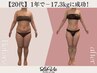 【最新激痩せ痩身】人気No.1全身脂肪撃退サイズダウン補償付コース75分￥1980