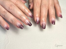 ラメグラデーション