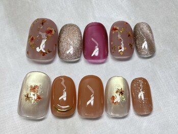 ネイル シンデレラ(Nail☆Cinderella)/60min◆押し花ネイル