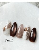 アンドットネイルズ(UN.nails)/バレンタインデザイン