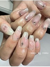 ナギ(Nagi)/いろえんぴつ チークネイル