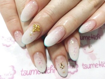 ネイルサロン 爪吉/洗練されたモードなグラデ♪