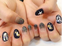 ティンク(Tink)/バイカラー☆サマーネイル