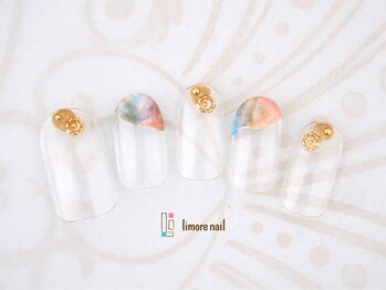 リモアネイル(limore nail)/タイダイ☆