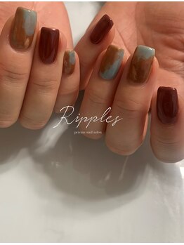 リップルズ(Ripples)/ぷるつやニュアンスネイル