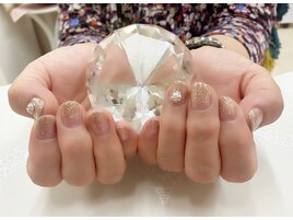 ラメグラ＆メタルパーツ