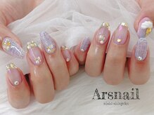 アルスネイル(Ars nail)/ガラスフレンチキルティング