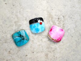 大理石design☆フットサンプル