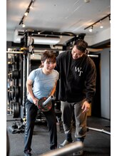 ナンバー ワン(Number One)/田中トレーナーのセッション風景