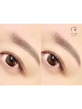 アイブロウメニューがあるサロン