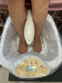 あららぎ苑の写真/目に見える老廃物だから、自分の健康状態に説得力がある!お友達、ご夫婦で同時に受けられます◎