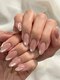 アルモンドネイル(Almond Nail)の写真/トレンドうるうるネイル/ワンホンネイルも★指先がスラッと長く見え、見る度テンションの上がる指先に♪