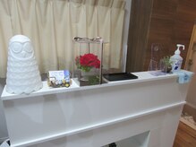 アウルトータルケア鍼灸治療院の雰囲気(あたたかい雰囲気の受付です♪)