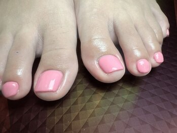 ビーネイル 新松戸(BE NAIL)/足2色選べるシンプルワンカラー