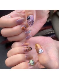 ハロウィン♪120分フリーアート
