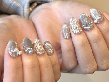 ブレスネイル(brace Nail)/ツイードネイル
