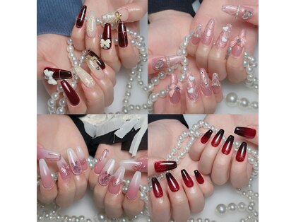 サムズアップネイル(thumbs up nail)の写真
