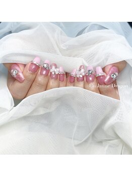 アン ジョーヌドラゴ/【自爪ネイル】ピンクネイル