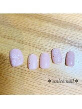 アトリエネイルウニコ (atelier nail unico)/かすみ草