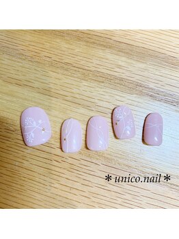アトリエネイルウニコ (atelier nail unico)/かすみ草