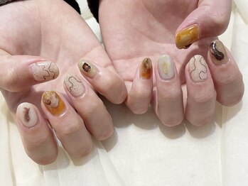 ネイルズ ララ(nails Lala)/砂ネイル