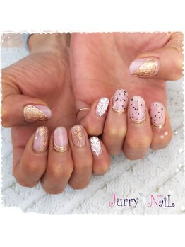 ジュリーネイル 所沢店/ミラーアート