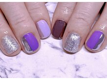 アルーシェ 平井(Alushe)/上品◎パープル＆ミラーアート