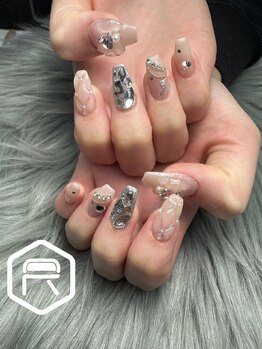 レディスペネイル ノウラ 名駅店(Redispe nail NouRa)/キラキラネイル