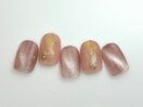 Cコース6500円ニュアンスネイル