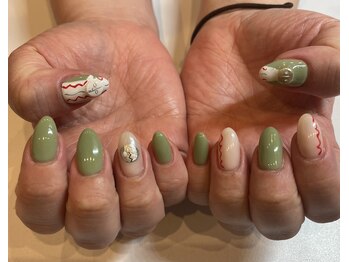 アールエム(Rm)/4月#ネイル