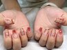 ジェルアート120分アートフリー☆フィルイン、パラジェル変更可