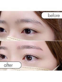 メゾンドシャルム(maison de charme)/＊美眉WAX＋美まつ毛パーマ＊