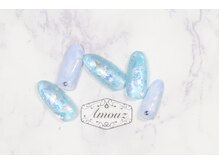 アモウズ(Amouz)/定額【テーマ:アイスブルー】2