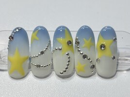 星×グラデーション