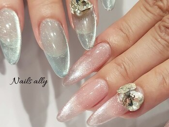 ネイルズアリー 立川店(Nails ally)の写真/定額デザイン￥6600～オフ◎豊富なネイルカラー・ネイルパーツをご用意/立川ジェルネイル/立川ネイル
