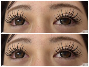 グロウ 千葉店(glow)の写真/《丁寧な施術×モチの良さ》歴10年以上アイリストの確かな技術◎高持続バインドロックで理想の濃さが続く♪