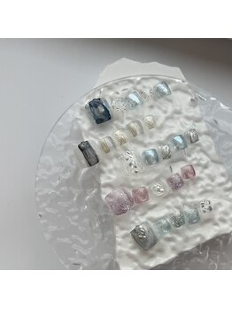 ケーネイルアトリエK 泉中央店(nail atelier)の写真/【持ち込みなし/K nail atelierでしか施術が出来ないオリジナルデザインを完全定額制で◎】オフケア込み☆