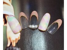 ネイルサロン リリオ(Nail Salon Ririo)/カラフル大理石