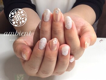 ネイルスタジオ アンビエント 表町店(Nail Studio ambient)/オーロラネイル