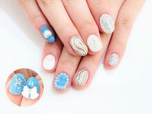 ネイルコレクション ベビーピンク(Baby Pink)/ジェル放題★ミラーネイル