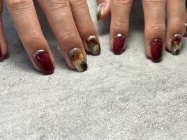 ボルドーネイル