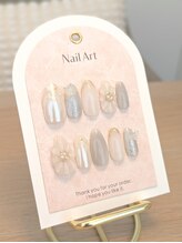 ネイルリテルナ(Nail Re.terna)/ブライダルオーダーネイルチップ