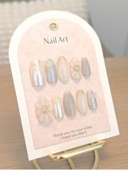 ネイルリテルナ(Nail Re.terna)/ブライダルオーダーネイルチップ