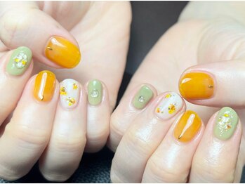 プロモート 岡山城下店(Promote)/2025 春masamiミモザネイル