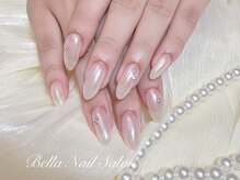 ベラーネイルサロン(Bella Nail Salon)/持ち込みデザイン　ミラーネイル
